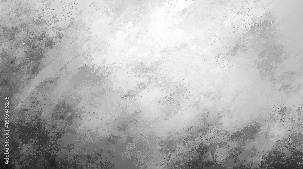 Poster white gray smooth grainy gradient background with a noise texture ideal for website header poster ba