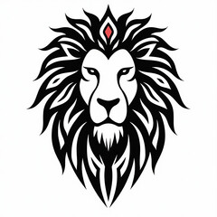 Fototapeta premium lion_vector | Professional businessman portrait – confident man in black suit and white shirt, modern office style, smiling with elegance, high quality lighting