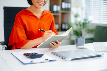 Business accountant or financial expert analyze business report graph and finance chart. banking business and stock market research. At office