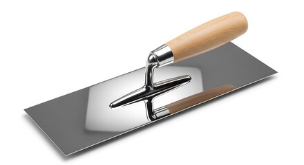 Modern finishing trowel for plastering and tiling
