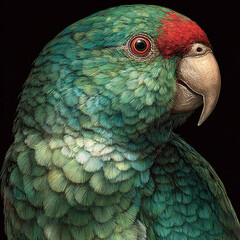 Vibrant Plumage: Colorful Parrots in Their Natural Splendor 