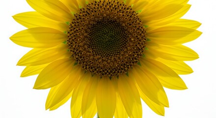 Fototapeta premium Bright yellow sunflower close up