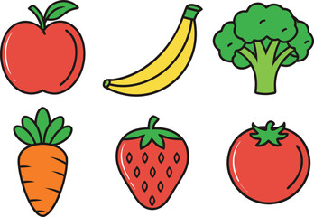 Delicious Meal Illustration Set. Global Cuisine and Food Design Collection. Tasty Food and Meal Artwork Bundle. Gourmet Cuisine Illustration Set. Colorful Food and Meal Design Collection. Premium Food