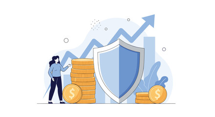 Securing financial growth and investment protection through strategic economic planning and risk management