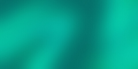 Smooth abstract green gradient background with noise texture
