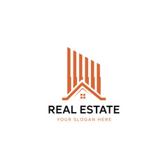 Modern real estate logo