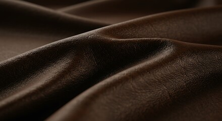 Fototapeta premium Dark brown fabric texture