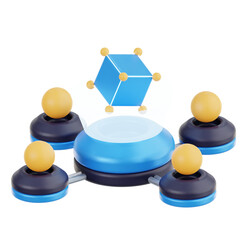 3D Hologram 3D Icon