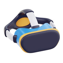 VR Glasses 3D Icon