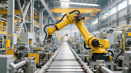 industrial equipment in factory