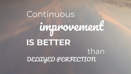 Quote is laid over a pastel-colored sky with wispy clouds. The text 