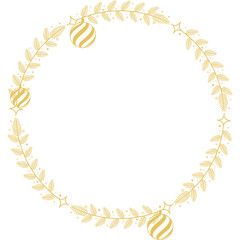 Monoline Christmas Frame
