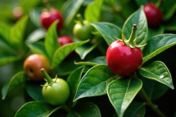 Obraz premium Intricate details of freshly picked tea shoot tips , green leaf, agricultural product