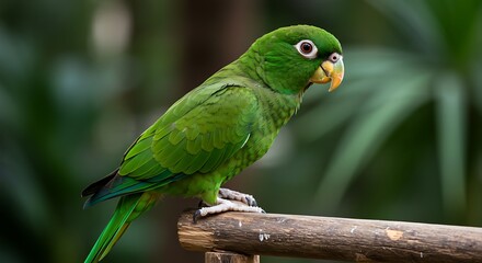 緑鮮やかなオニオオハシ、自然光で撮影された鮮明な一枚