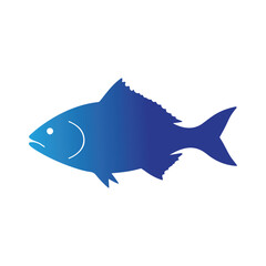  abstract fish logo illustration for seafood and fishing lifestyle branding
