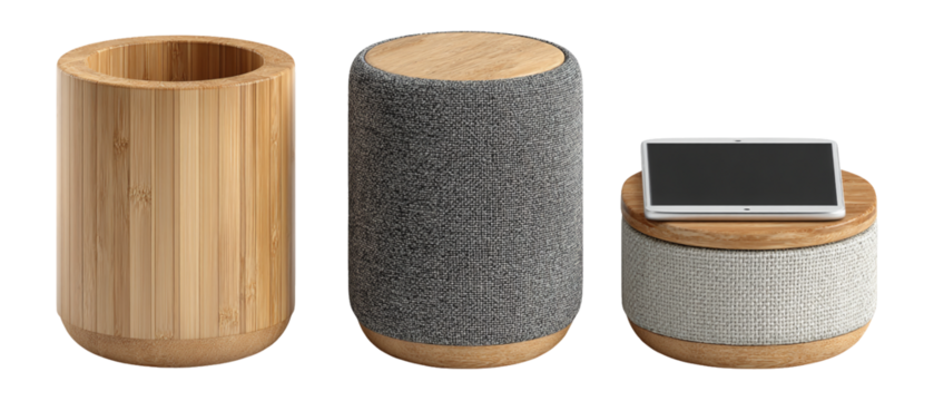 Modern Bamboo and Fabric Storage Solutions for Stylish Interiors