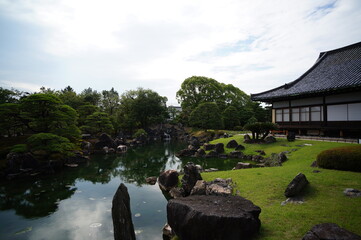 京都、二条城の風景