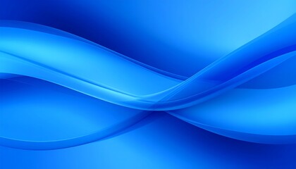 Abstract blue wavy design