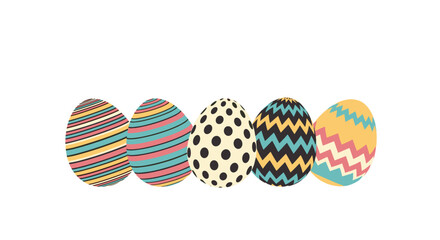 Happy easter eggs celebration festive spring holiday decorated eggs collection festive decorational eggs for easter joyful springtime gathering celebration