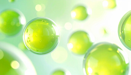 Fresh Green Catechin images – Bright Healthy Background