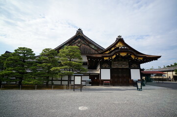 京都、二条城の風景