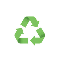 Obraz premium Green Recycle Symbol Illustration