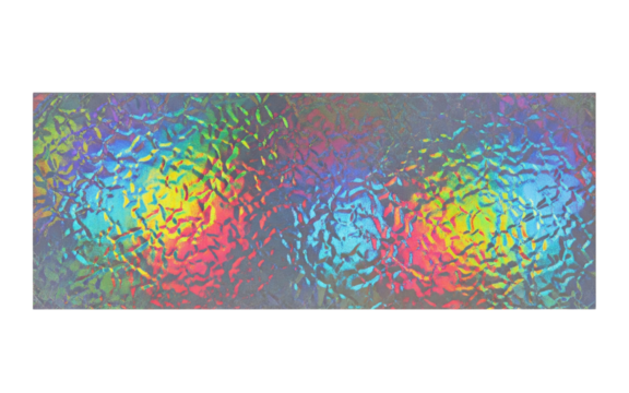 Holographic iridescent foil texture background