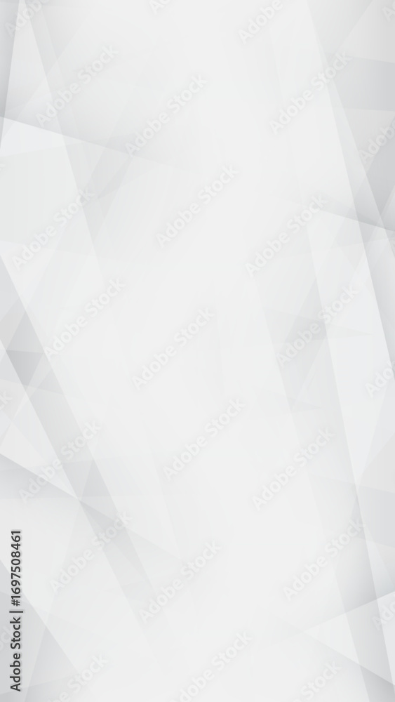 Aufkleber white lidht and gray clean modern abstract background with geometric lines gradient for template cov