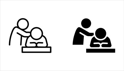 relax icon set, relaxation after work, line symbol on white background