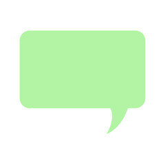 Green Speech Bubble