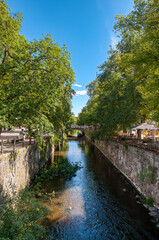 Fototapeta premium Uppsala is a city near Stockholm, Sweden, famous for Uppsala University