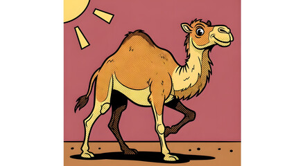 camel cartoon character