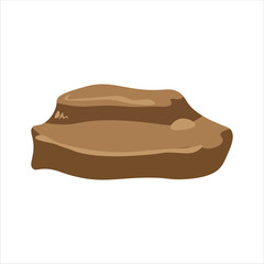 Mound Vector Flat Illustration