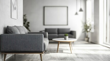 Modern living room interior