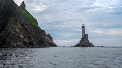 Abandoned Aniva Lighthouse, Sakhalin Island, Cape Aniva