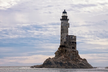 Abandoned Aniva Lighthouse, Sakhalin Island, Cape Aniva