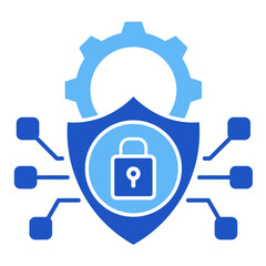 Cyber Security  Icon Element For Design