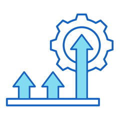 Growth  Icon Element For Design