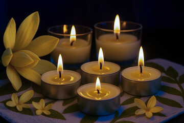 Champaca Blossom Scented Candle