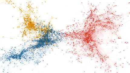 Fototapeta premium Shortest Path vs. Smart Path: Leveraging Graph Algorithms in Routing