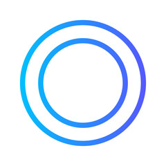 plate gradient icon