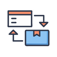 Data transfer between document and package illustration design