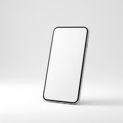 Modern Smartphone Mockup with Blank Screen