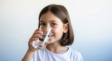 Healthy Child Drinking Fresh Water &ndash; Kids Hydration and Wellness