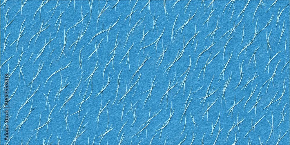 Poster seamless blue paper texture with subtle visible short fibers ideal for design backgrounds