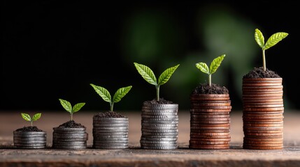 Investment growth reflects strong portfolio success, showcasing foresight, risk management, and the ability to turn opportunities into long-term wealth. 