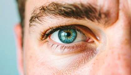 Close-up of a blue eye