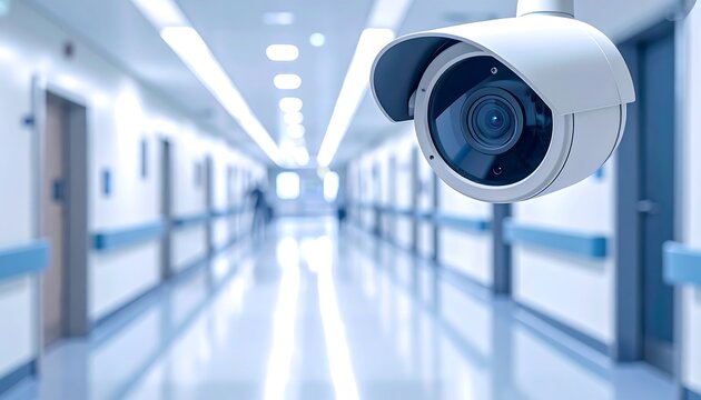 Hospital hallway surveillance