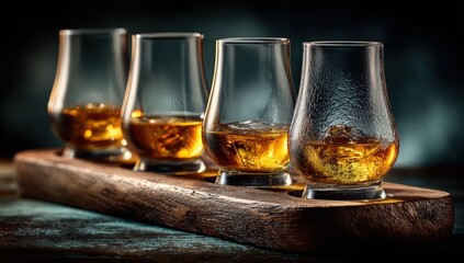 Glowing orange arrows ascend against a digital blue background, symbolizing growth and progress