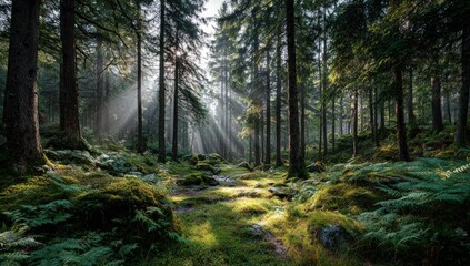 Obraz premium A beige backpack with leather straps sits atop a stack of books against a pale green backdrop